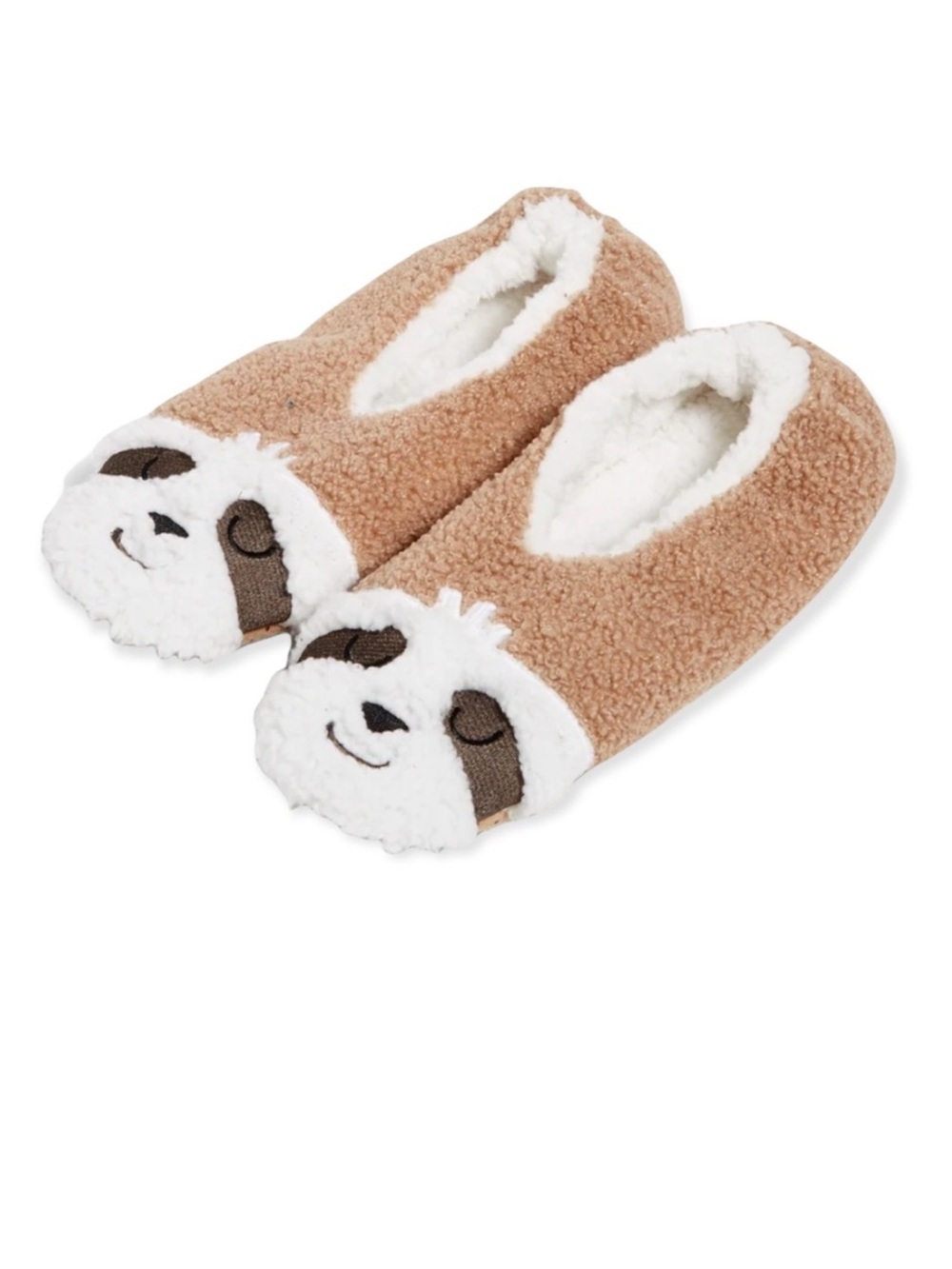 Vera Bradley Cozy Sloth Theme Slippers